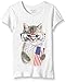 The Children's Place Big Girls' Americana Graphic T-Shirt