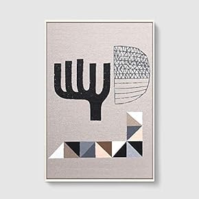 Framed Home Artwork Nordic Style for Living Room Bedroom