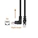 Cable Matters 10Gbps Combo-Pack 90 Degree Cat 6 Ethernet Cable - 10ft, Cat6 Right Angle Ethernet Cable (Right Angle Up and Down Connectors)