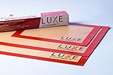 Non-Stick Silicone Baking Mats - Premium Quality - Fits Half Large (Standard) and Quarter Size Cooking Sheet Pans - Durable and Reusable - Set of 3