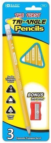 Bazic Products 741 144 Bazic 3 鉛筆削りケース 第1三角形 No 2 144本入り 5 好評 ジャンボイエロー