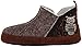 ACORN Women's Forest Bootie Slipper,Chocolate Owl,Medium (6.5-7.5 M US)