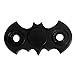 Big sale!Moonfully Fidget Spinner Bat Shape Batman Anti-Anxiety 360 Hand Gyro Finger Spiral High Speed 3 Mins Stress Reducer for Adults and Children (Black )
