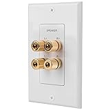Dayton Audio SDP4 4-Way Speaker Distribution Panel