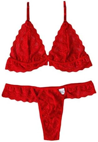 plus size red lace underwear