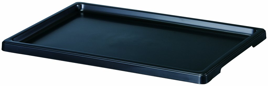 Drip Bosai Tray DX 10 34X24X2 cm black rectangular Plastic