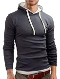 Grin&Bear Men's Long Sleeve Hoodie
