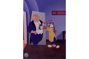 Chuck Jones Artwork Depicting Bugs Bunny and the opera singer, Giovanni Jones. Ltd Print Matted to 8" x 10"