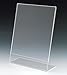 Set of 25, Clear Acrylic Sign Frames for 8-1/2