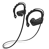 Lucky Clover Bluetooth Headphones, Wireless V4.1 Sweatproof Sports Workout Earbuds for Running, Stereo Noise Cancelling Headset with Microphone for iPhone and Android Phone