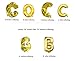 megbee Gender Reveal Party Supplies | Baby Shower Decorations Party Kit | Twin Boy and Girl | Baby Announcement - OH Baby Foil Balloons, Confetti Balloons, Tassel Banner, Backdrop, Glitter Sign