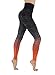 CodeFit Yoga Power Flex Dry-Fit Pants Workout Printed Leggings Ombre Print S-XXXL