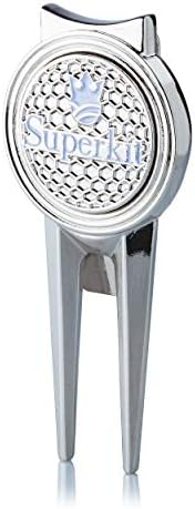Superkit Magnetic Golf Divot Repair Tool with Removeable Ball Marker