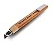 SHARPDRAW Fine Line Carpenter Pencil - Carbon Fiber Reinforced Graphite for Consistent Razor Sharp Lines – Real Wood Handle – 0.8mm Line for Finish Carpenters & Woodworkers