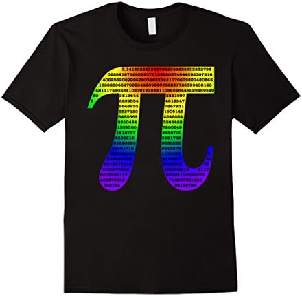Men's Math Shirt - Pi Day Tee Shirt XL Black