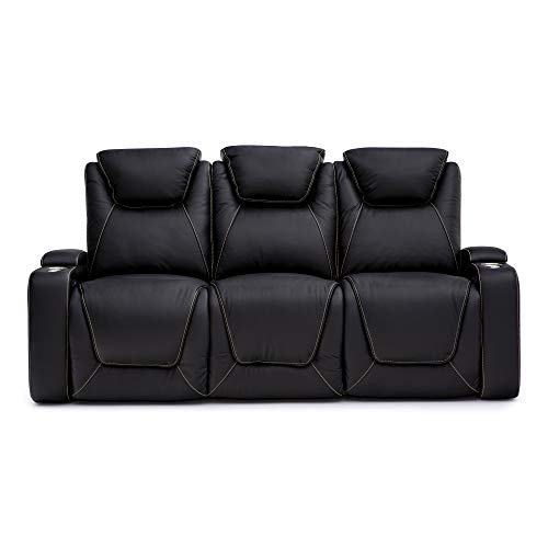 Seatcraft Vienna Home Theater Seating Top Grain Leather Power