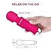 KINGWAND Mini Small Wand Massager (Rose)