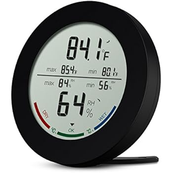 Amazon.com: Indoor Hygrometer Thermometer, Digital Temperature and