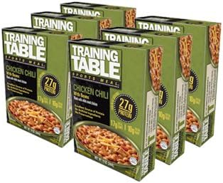 TRAINING TABLE SPORTSMEAL - High Protein Chicken Chili - 6/10 OZ Packages