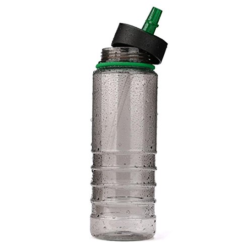 WensLTD 800ML Portable Sport Water Bottles Drinks Sports Hydration Straw (A) - Thumbnail 5