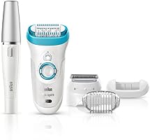 Braun Silk Epil 9 9-558 Wet & Dry Cordless Epilator with 5 Extras Attachments