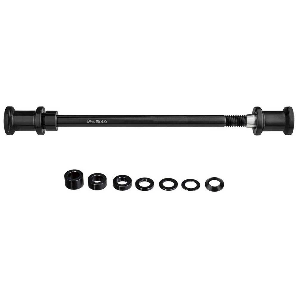 Topeak Journey Thru-Axle Hardware (Pitch M12 x 1.0mm), Black