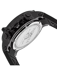 Invicta modelo 22921 reloj informal de silicona y cuarzo, color: negro para hombre.