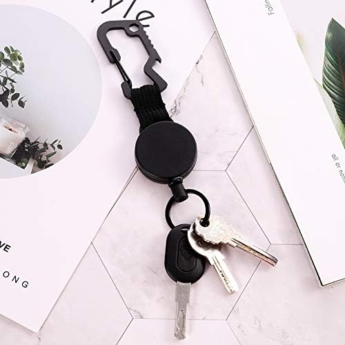 Hi桜の花 伸縮キーチェーン リールキーホルダー キーリール ワイヤー フックリール リコイルリング 伸縮ワイヤ 強力 紛失防止 落下防止 4点入り B0865v4ygh 750円 大人気 New Arrival 最安値挑戦 年中無休 高品質 通販