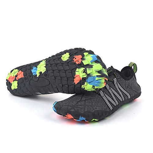 Mens Water Shoes Slip-on Toe Shoes Barefoot with Superior Cushioning - Thumbnail 5