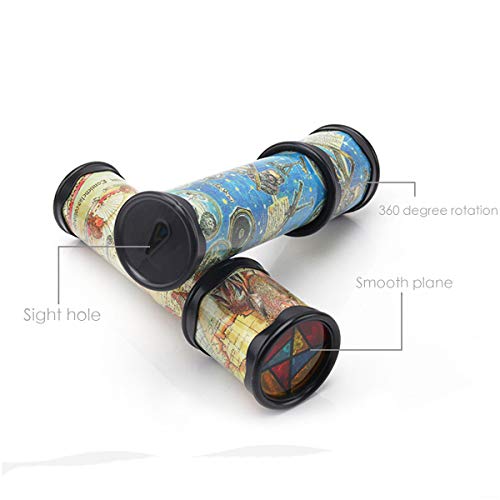 DLOnline 4PCS Old World Kaleidoscope, Magic Classic Toy for Children - Thumbnail 2