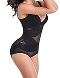Lelinta Women's Seamless Firm Control Shapewear Open Bust Bodysuit Body Shaper