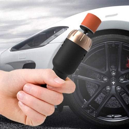 HaiMa Multi-Function Mini Car Polishing Scratch Integrated Repair Machine - Black