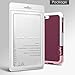 iPhone 7 Case, LoHi iPhone 7 Cover 3 Color Shockproof Case with Card Slot - Wine Red