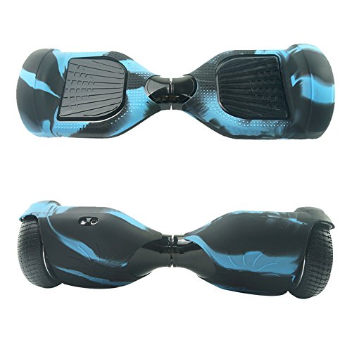 Full-Body Silicone Jelly Case Cover for Smart Two Wheels Self Balancing Electric Scooters - Balance Board Protector Accessories for 6.5 Inch Hover Board