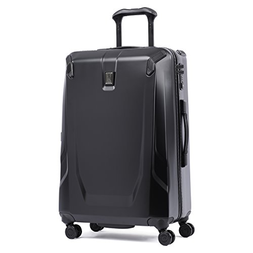 Travelpro Crew 11Hardside Luggage with Spinner Wheels, Obsidian Black