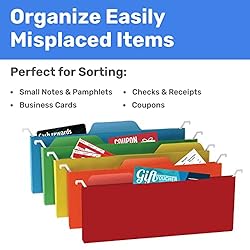 Find It Hanging File Folders for Filing Cabinet