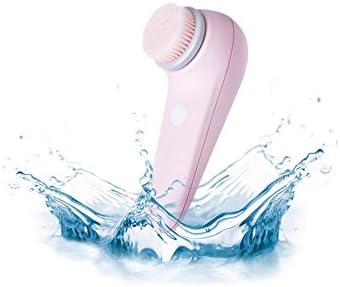 Ludea 4D Face &amp; Head 2 in1 Cleanser,Massager Brush Sonic Vibration Facial Scrubber with Soft Brush for Sensitive Skin