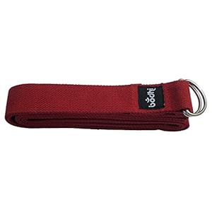 Red Yoga Belt / Yoga Strap – 250cm (8ft)