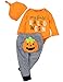 Newborn Halloween Costumes Pumpkin Pants Long Sleeve Outfits Set Baby Boys Girls Clothes My First Halloween(0-3M)