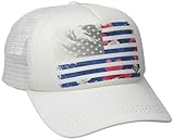 Roxy Junior's Truckin 4Th Of July Trucker Hat, Sea Salt, One Size