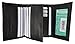 Marshal Wallet Mens Trifold Wallet Extra Capacity 10 Inside Slots 2 ID Windows