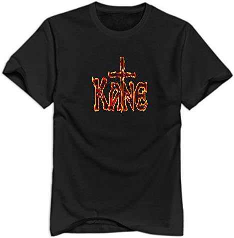 Adults Kane Wrestler Logo Fire T Shirt Shirt.