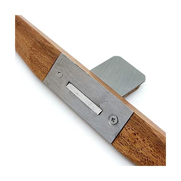 YEZIB DIY Holzverarbeitung Mini-Hobel Carpenter Modellbau 26cm Licht Holzbohlen Schärfen Hobeln Handbuch Abgratwerkzeug… – Bild 4