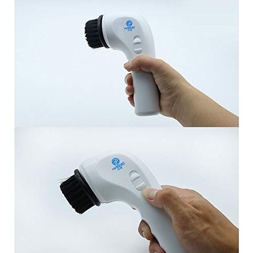 Jlong Handheld Mini Electric Shoe Polisher Electric Shoe Brush Car Interior Cleaning USB Interface