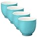 FORLIFE Q Tea Cup (Set of 4), 7 oz., Turquoise