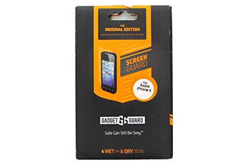 Gadget Guard Screen Protector for iPhone 5 - 1 Pack - Retail Packaging - Clear