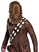 Rubie's Star Wars Classic Chewbacca Mask with Artificial Fur Adult Costume, -As Shown, One Size