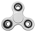 NEWBEA Hand Spinner Tri-Spinner Fidget Spinner Toy Stress Reducer - Perfect For ADD, ADHD, Anxiety, and Autism Adult Children (Three wings white)