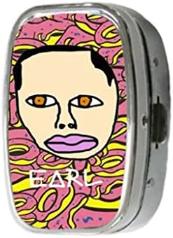 Odd Future Golf Wang Custom Unique Stainless Steel Pill Box Medicine Tablet Holder Decorative Metal Organizer Dispenser Case