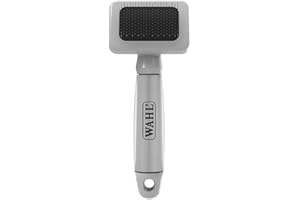 WAHL Canada Cat Small Slicker Brush, Helps to Minimize Shedding With Regular Use, Steel Bristles Into Thick Coat, Ideal For B